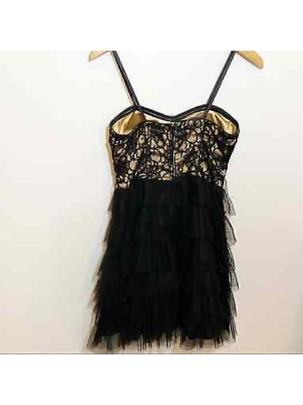 Juniors Lace Mini Dress - Picture 4 of 5